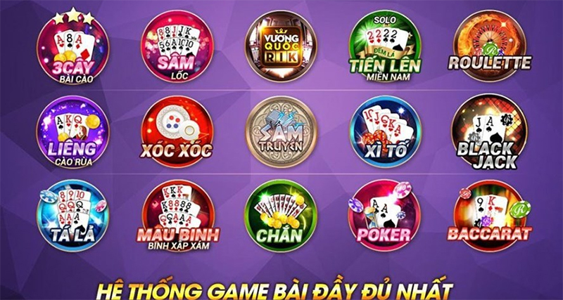 Đa dạng tự game bài đổi thưởng hấp dẫn tại nhà cái 888B