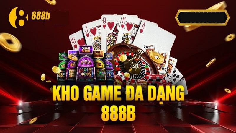 Sảnh game Casino 888b với da dạng các sản phẩm hấp dẫn