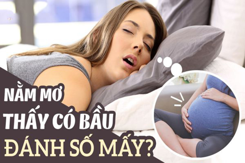 ngủ mơ thấy có bầu đánh con số gì