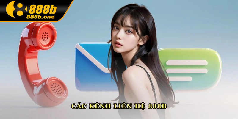 Đa dạng kênh liên hệ 888B